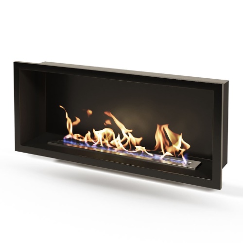 Биокамин "Русский огонь" Гефест 980 встраиваемый с декоративным стеклом (стемалитом)