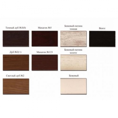 Экстер угловой (светлый дуб)+Fobos Brass