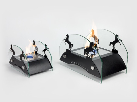 Настольный биокамин Lux Fire "Графский мост" S Чёрный по цене 14 641 руб.