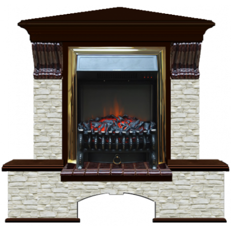 Бостон К Грот однотонный угловой (дуб)+Fobos Brass Бостон К Грот однотонный угловой (дуб)+Fobos Brass