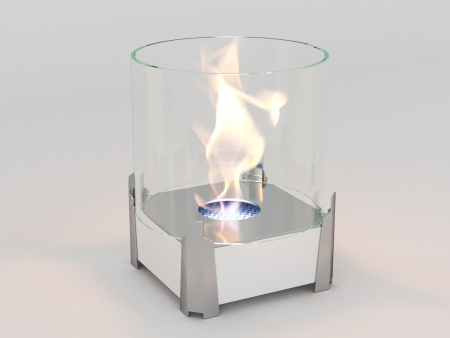 Настольный биокамин Lux Fire "Рондо" M Белый Настольный биокамин Lux Fire "Рондо" M Белый по цене 17 160 руб.