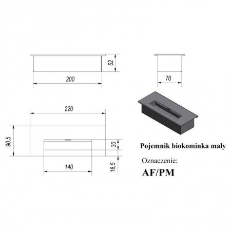 Биокамин Kratki GOLF QUBE, TUV по цене €204