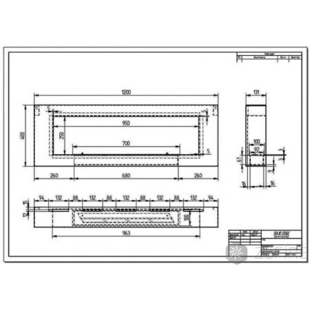 Биокамин ZeFire Orion 1200 по цене 38 900 руб.