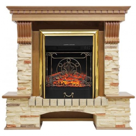 Pierre Luxe сланец (дуб)+Majestic FX Brass