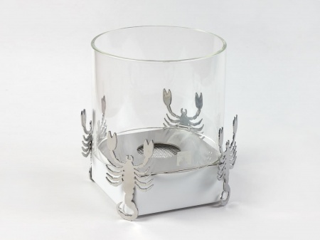 Настольный биокамин Lux Fire Зодиак "Скорпион" Белый по цене 15 000 руб.