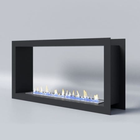 Биокамин "Русский огонь" Честер Сквозной 1000 встраиваемый по цене 32 800 руб.