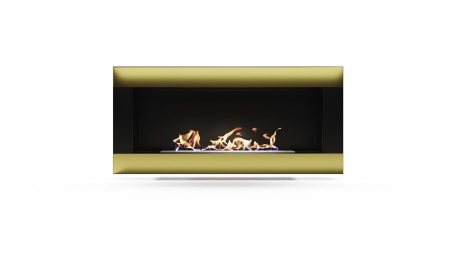Биокамин "Русский огонь" Голд 1200N настенный с защитным стеклом по цене 44 250 руб.